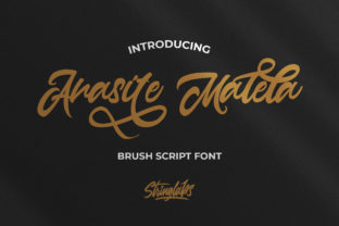 Anasite Malela: A Retro Script Font That Cuts Through the Feed