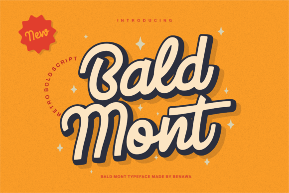 Bald Mont: A Bold Handwritten Font for Real Business Branding