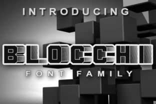 Blocchi: A Decorative Font That Makes Your Headlines Pop
