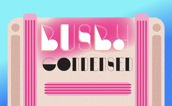 Busby Condensed: A Display Font That Elevates Digital Branding