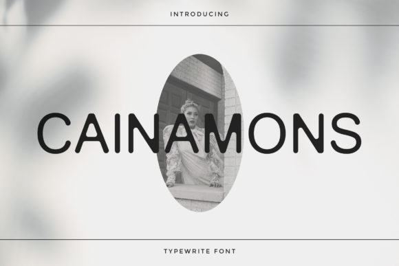 Cainamons: A Vintage Sans Serif Font That Elevates Campaign Visuals