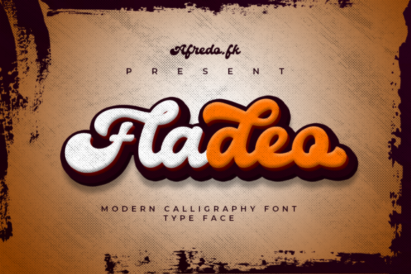 Fladeo: A Bold Handwritten Font for Digital Brand Identity