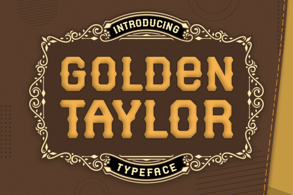 Golden Taylor: A Blackletter Font That Builds Brand Trust