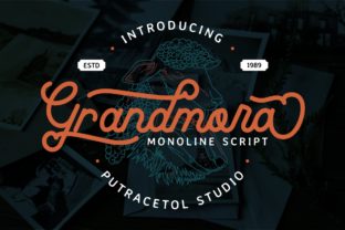 Grandmora: A Vintage Handwritten Font That Earns Its Place in Real Campaigns