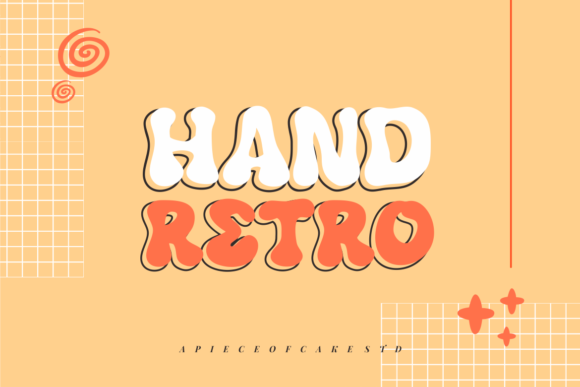 Hand Retro Display Font for Handmade Creators