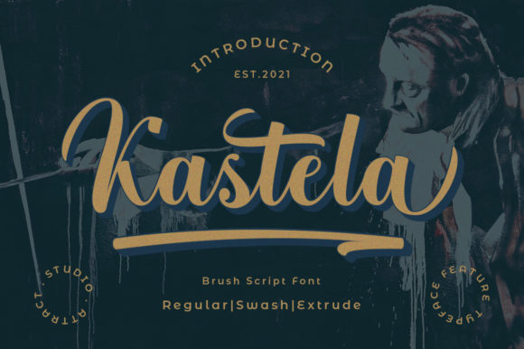 Kastela Handwritten Font for Bold, Nostalgic Branding