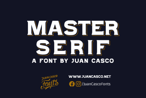 Master Serif: A Vintage-Inspired Serif Font for Handmade Creators