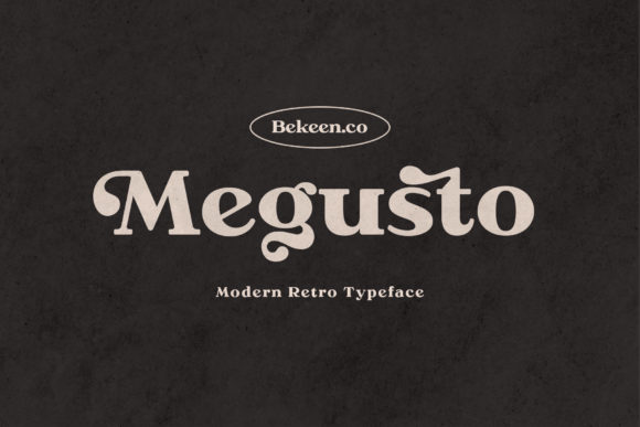 Megusto: A Serif That Speaks With Quiet Authority