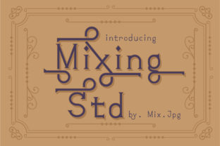 Mixink Std: A Vintage Serif Font That Elevates Digital Branding
