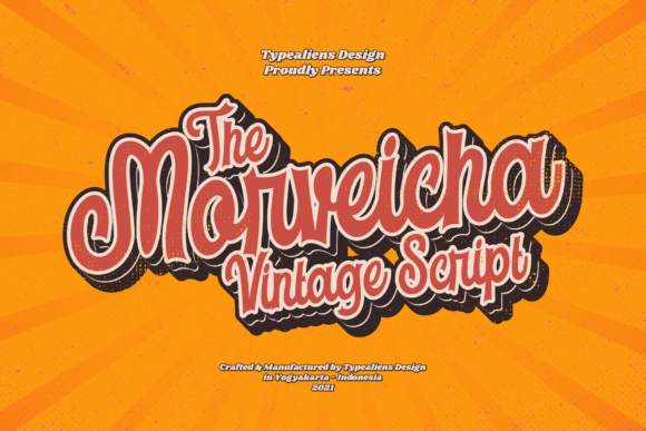 Morveicha: A Bold Handwritten Typeface for Digital Branding