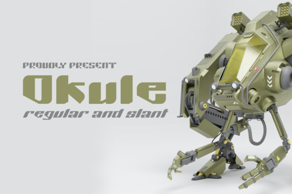 Okule: A Futuristic Display Typeface That Elevates Your Brand