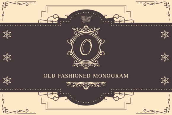 Old Fashioned Monogram: A Decorative Typeface That Commands Attention