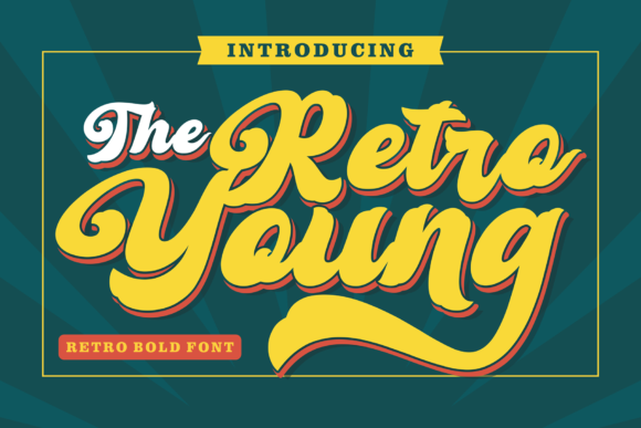 Retro Young: A Bold Handwritten Font for Campaign Headlines