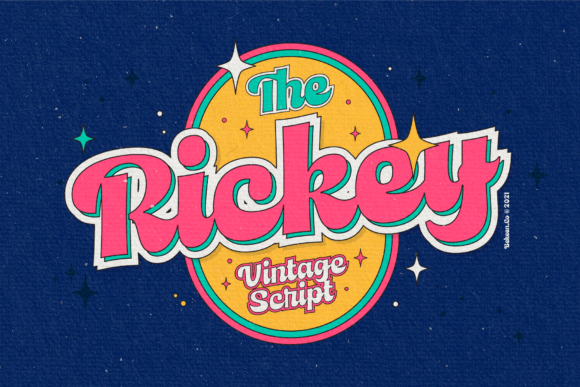 Rickey: A Retro Handwritten Font That Builds Brand Character