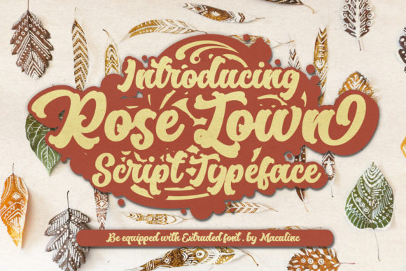 Rose Town: A Bold Retro Handwritten Font for Digital Branding