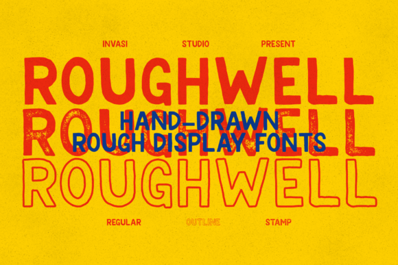 Roughwell Family: A Hand-Drawn Sans Serif That Feels Like a Warm Conversation