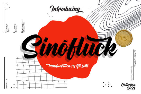 Sinofluck: A Retro Handwritten Font That Elevates Your Handmade Goods