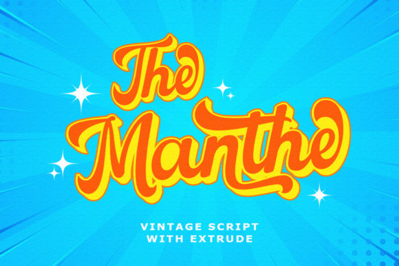 The Manthe: A Bold Handwritten Typeface for Hero Sections & Digital Branding